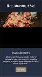 Mobile Screenshot of hotelrestauranteval.com